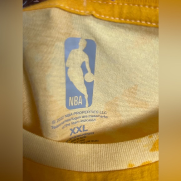 NBA Women’s Tie Dye Golden State Warriors Tee Shirt XXL - Picture 5 of 5